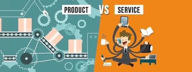 Service vs Product, a Business article