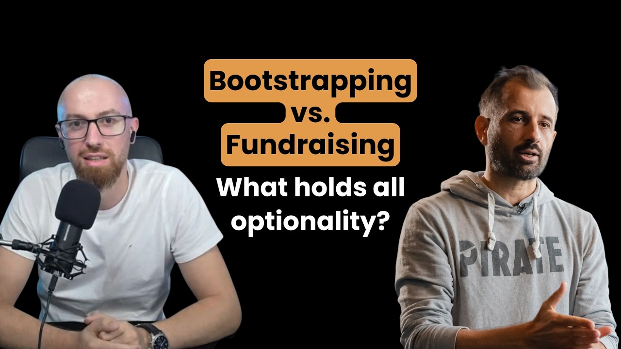 Bootstrapping vs  Fundraising - The Truth About Scaling Your Business - YouTube video thumbnail