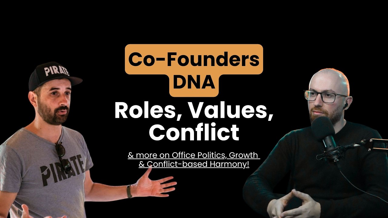 The Brutal Truth About Co-Founder Relationships | Unfiltered Entrepreneurships #7 - YouTube video thumbnail
